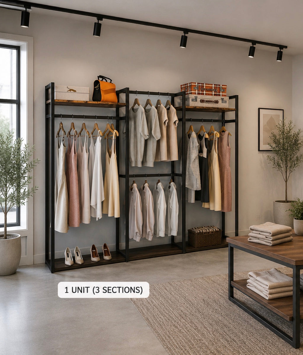 Hudson 3-Bay Boutique Display System